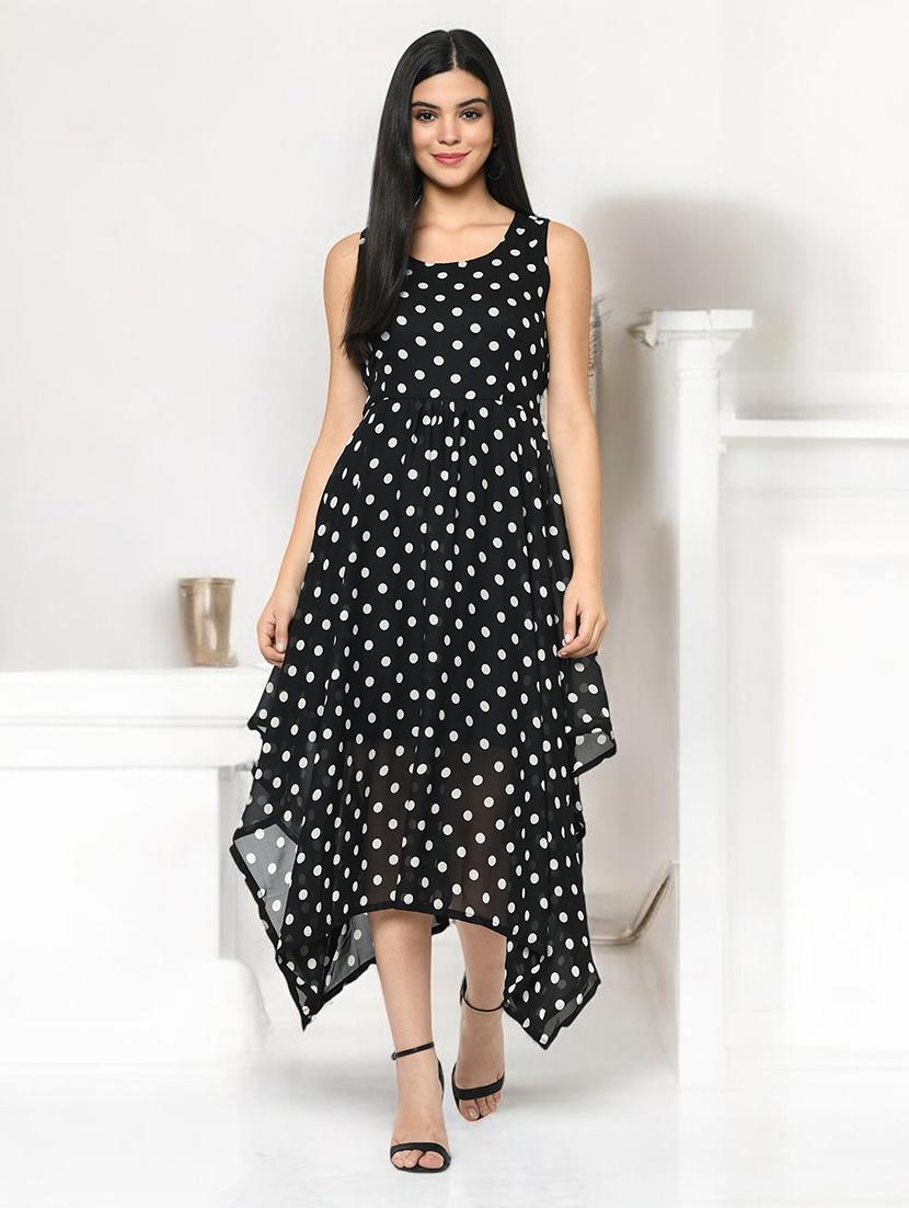 women sleeveless asymmetric dress - 21331361 - Zoom Image - 0