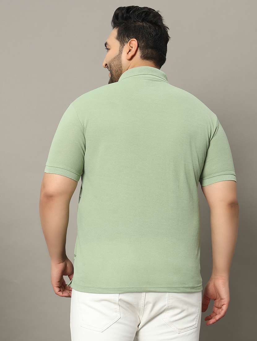 men checkered polo t-shirt - 21332471 - Standard Image - 1