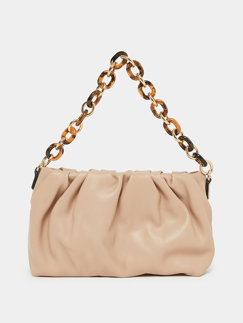 pink leatherette (pu) sling bag - 21332528 - Standard Image - 1