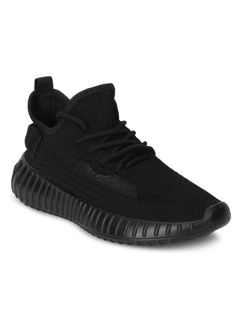 black lace-up sports shoes - 21333237 -  Standard Image - 1