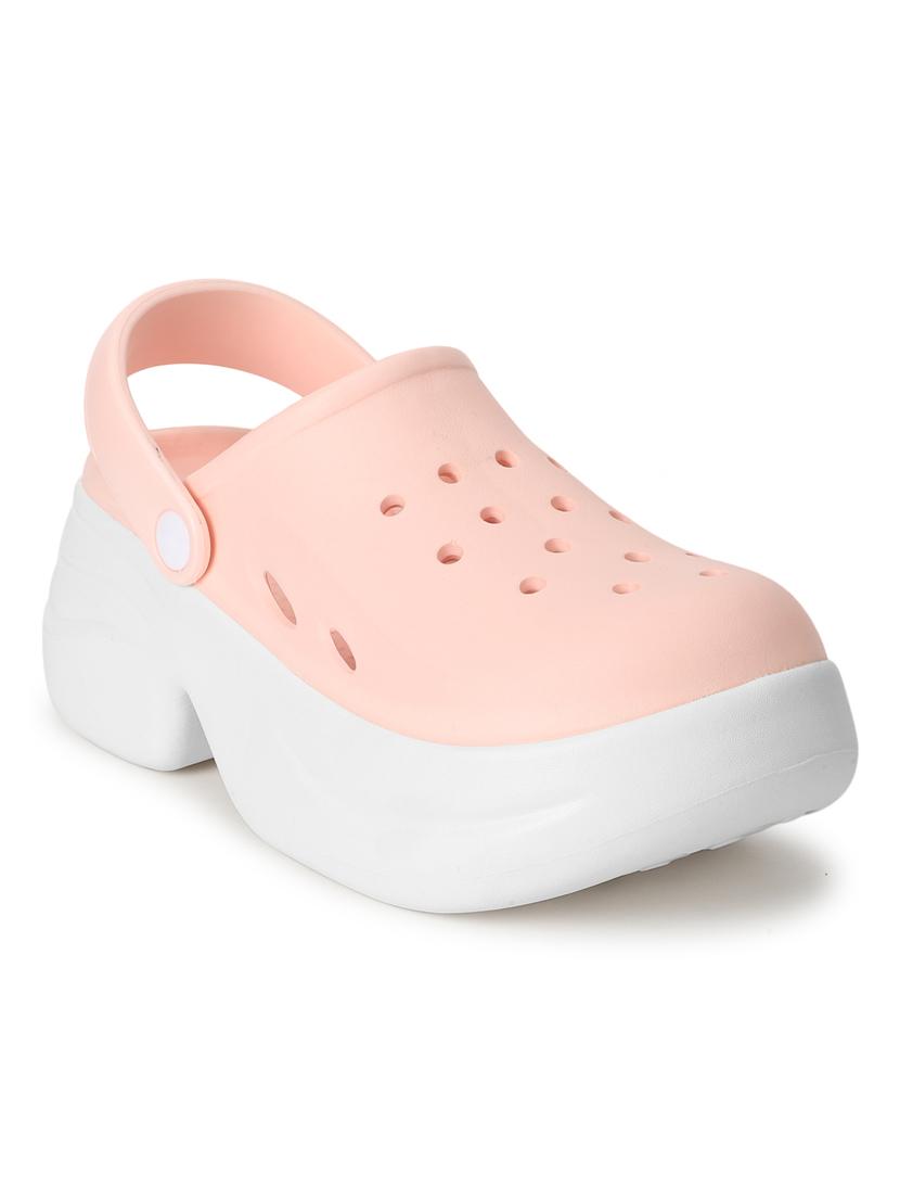 women solid clogs flip flops - 21333263 -  Standard Image - 1