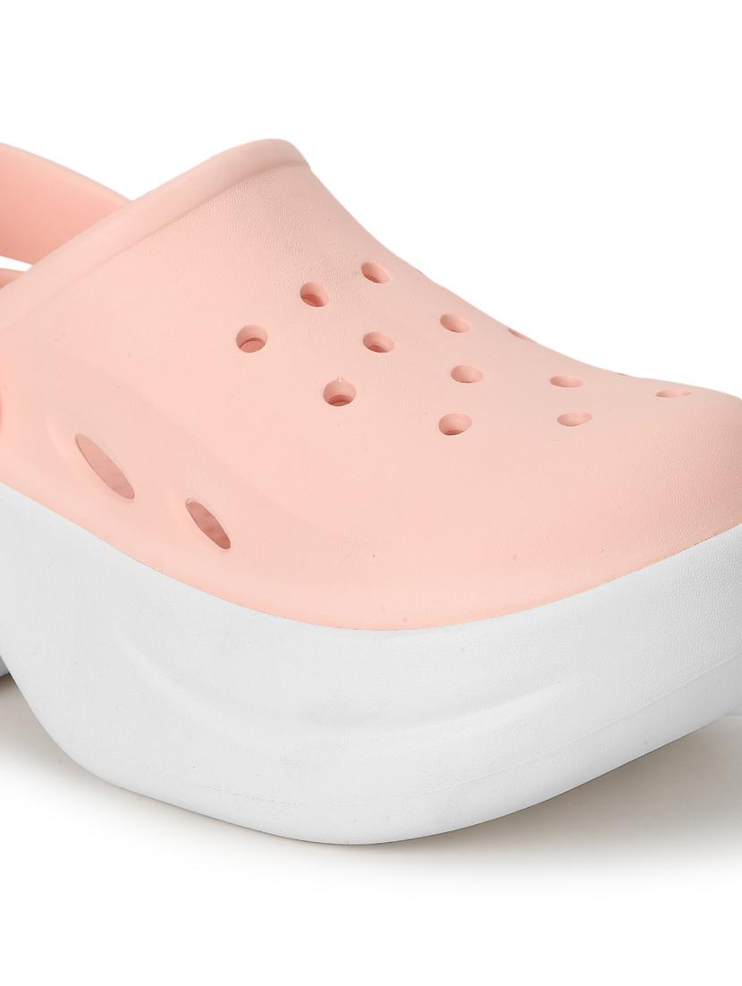 women solid clogs flip flops - 21333263 - Standard Image - 4
