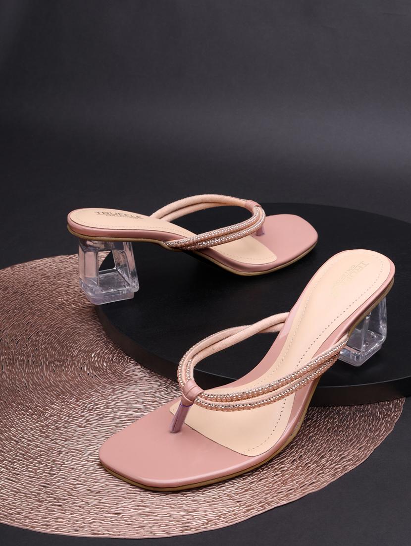 women solid slip on slides - 21333271 -  Zoom Image - 0