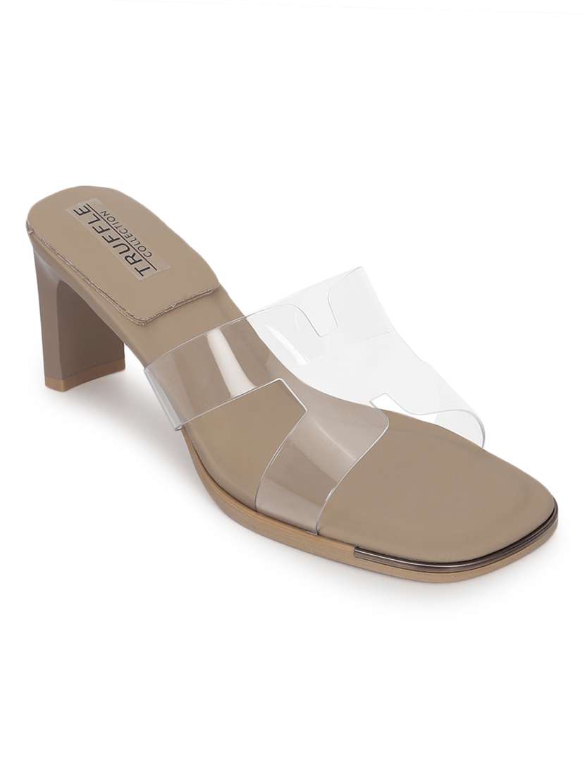 beige slip on sandal - 21333274 -  Standard Image - 1