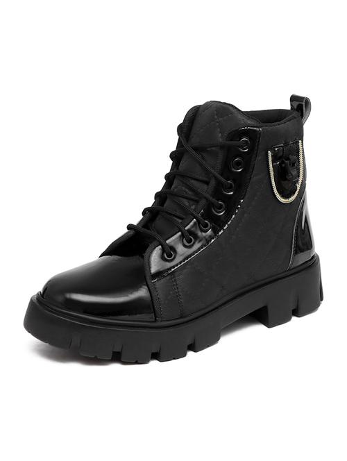 men black lace up boots - 21333277 - Standard Image - 0