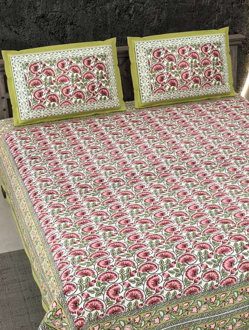 floral printed bed sheet - 21334203 -  Standard Image - 0