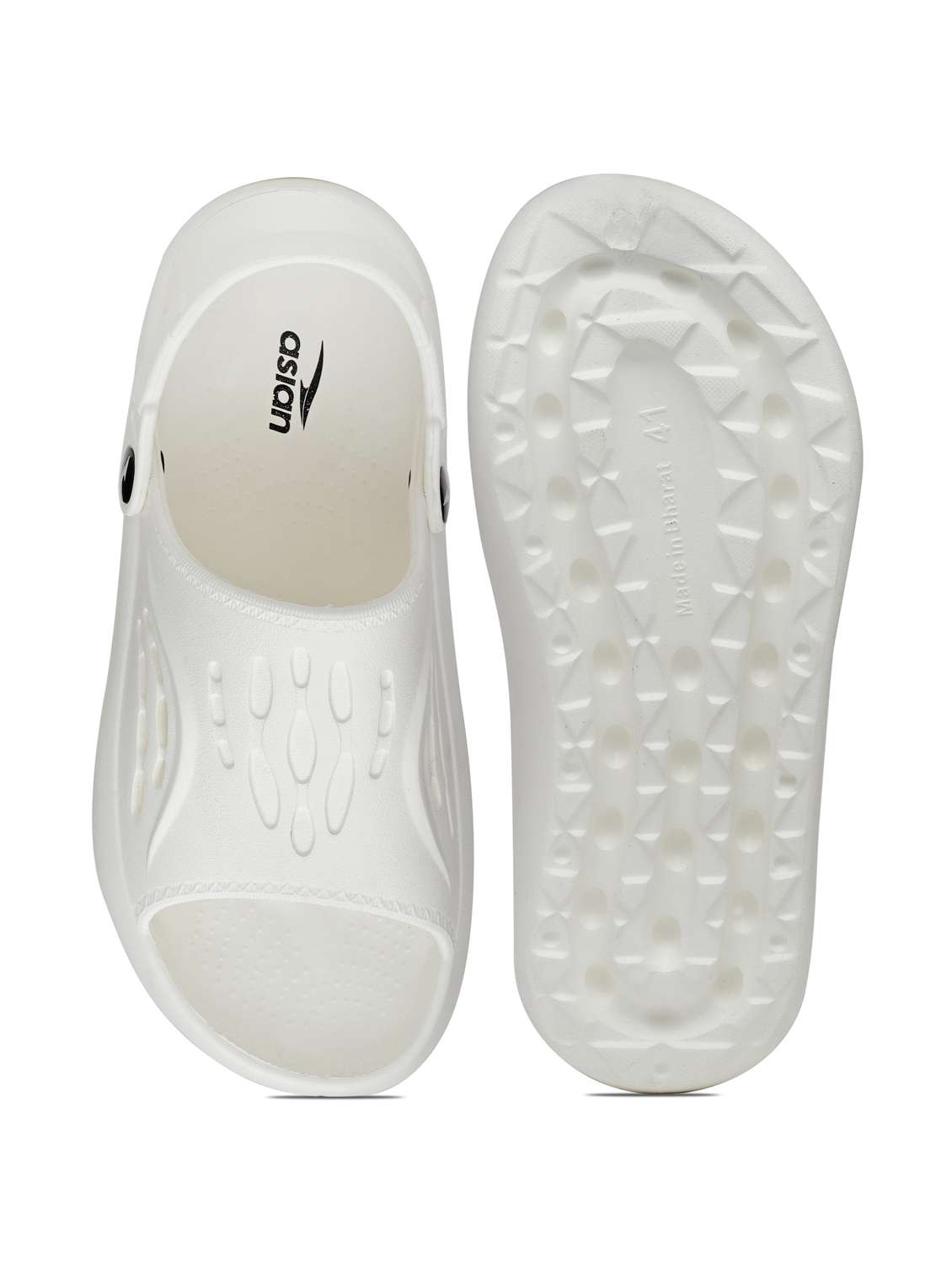 men solid round toe crocs - 21334230 -  Standard Image - 4