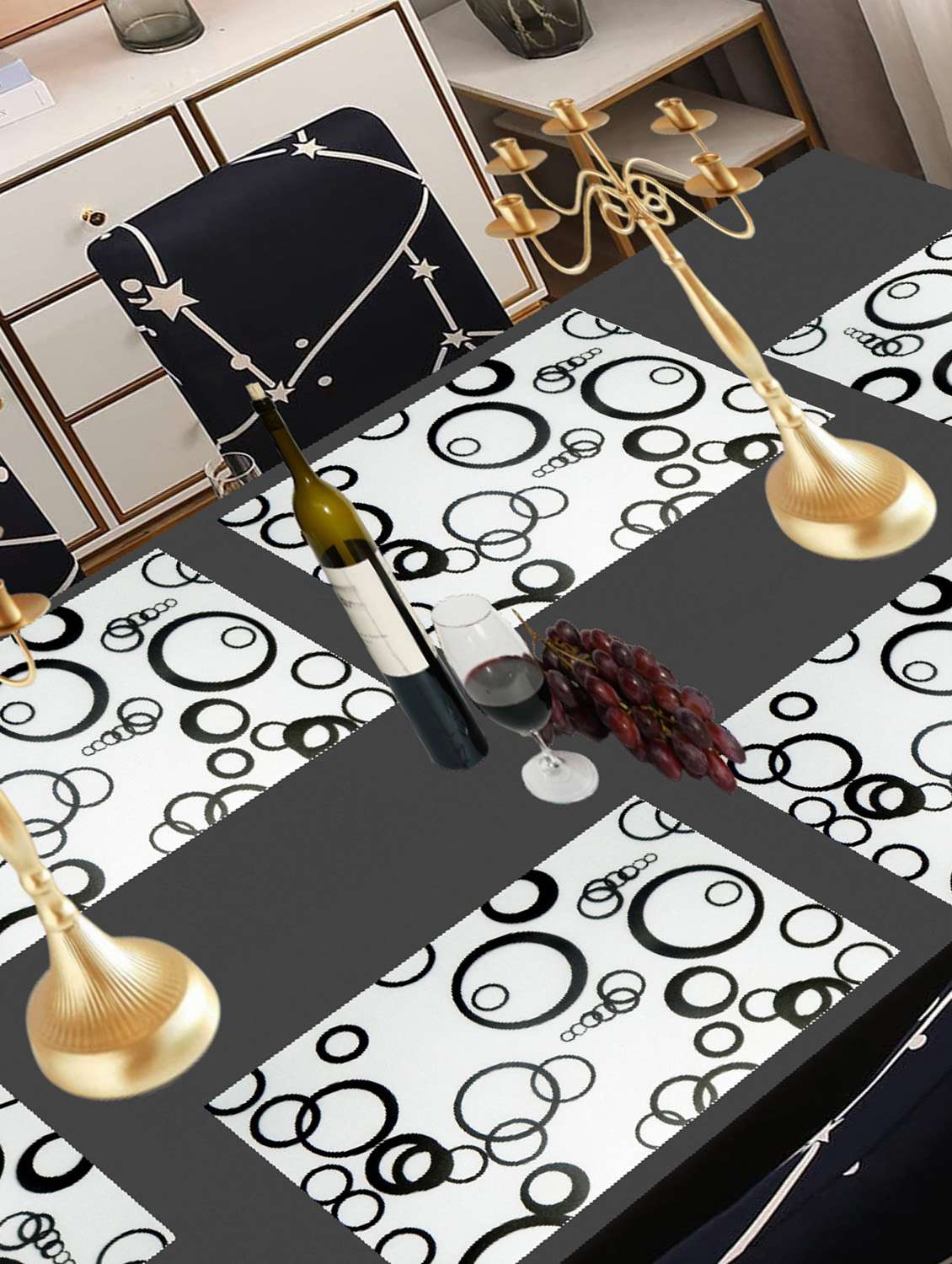 printed placemats for dining table and kitchen - 21334245 -  Standard Image - 1