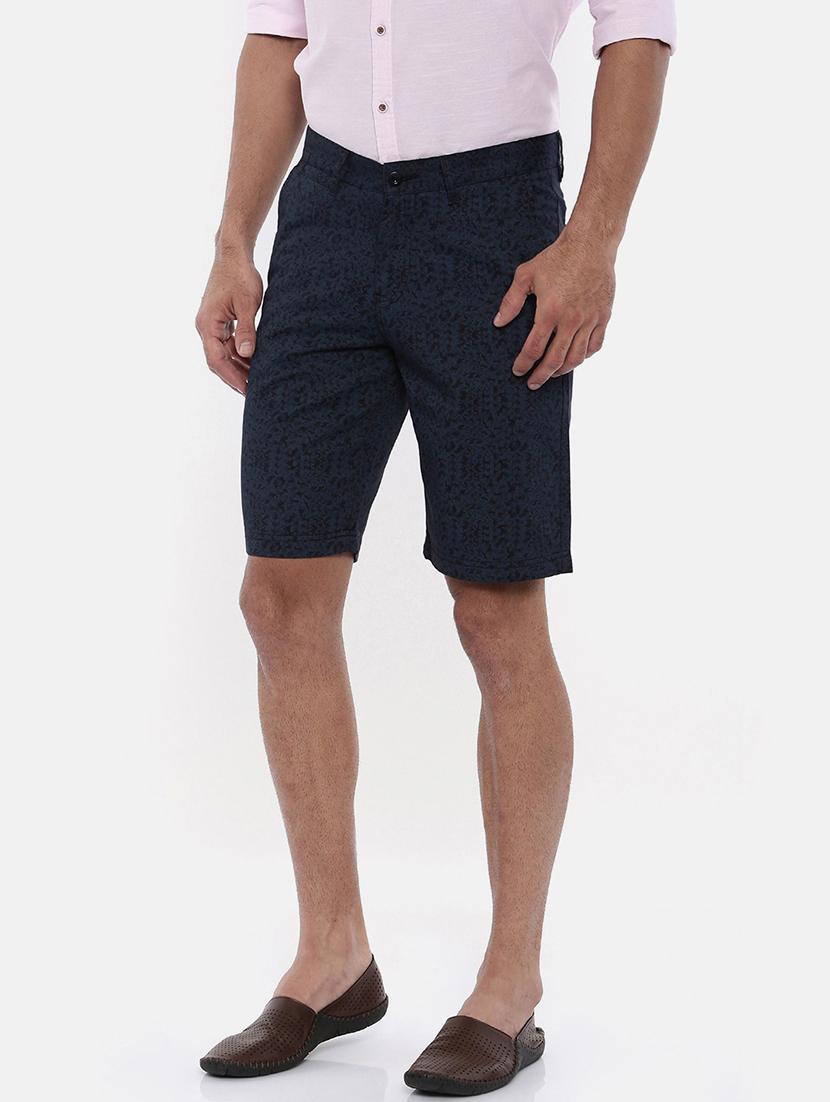 men printed mid rise regular fit shorts - 21334771 - Standard Image - 1