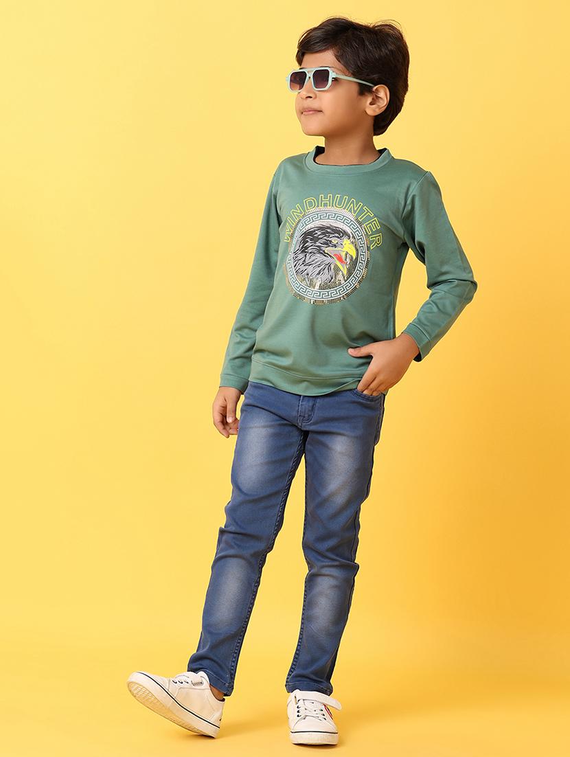 boys long sleeves printed t-shirt - 21335903 - Standard Image - 4