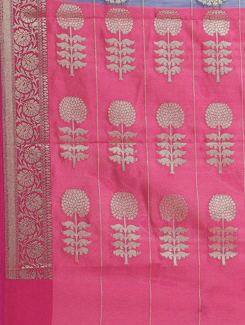 women self design banarasi saree - 21337163 - Standard Image - 4