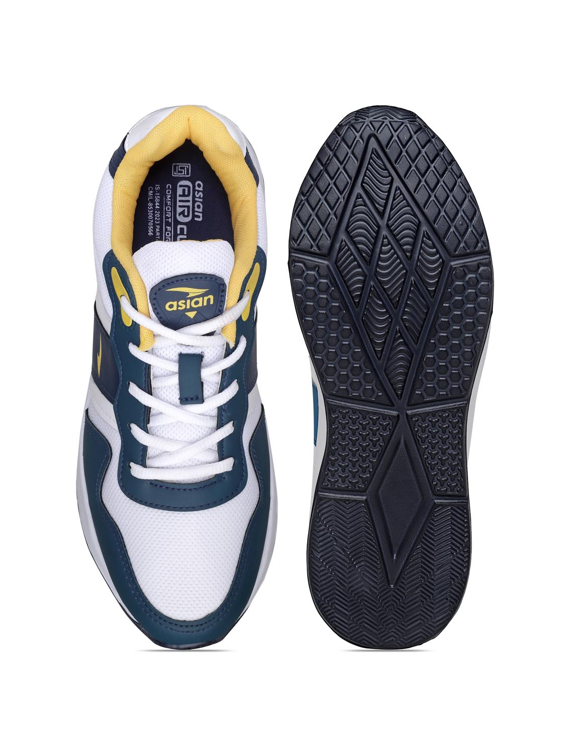 men lace-up running sport shoes - 21338016 - Standard Image - 4