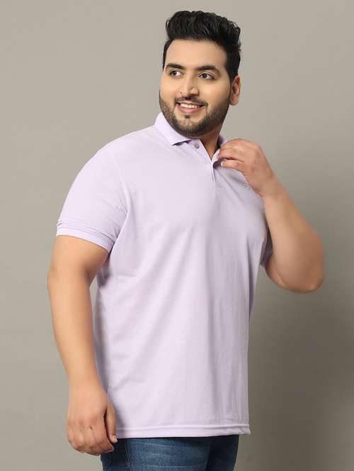 men plus size polo t-shirt