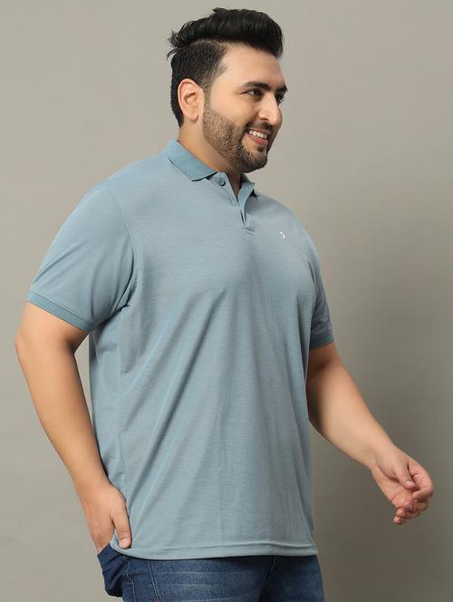 men plus size polo t-shirt - 21338231 - Standard Image - 0
