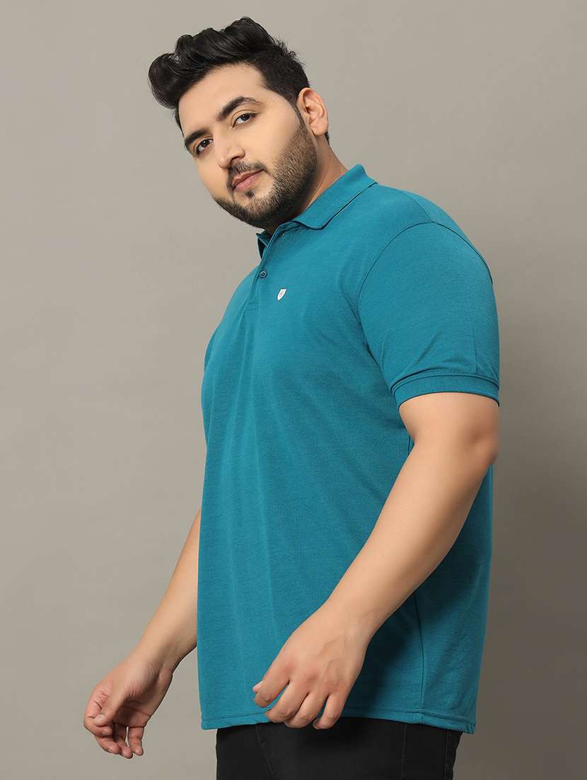 men plus size polo t-shirt
