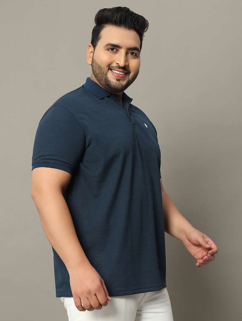 men plus size polo t-shirt