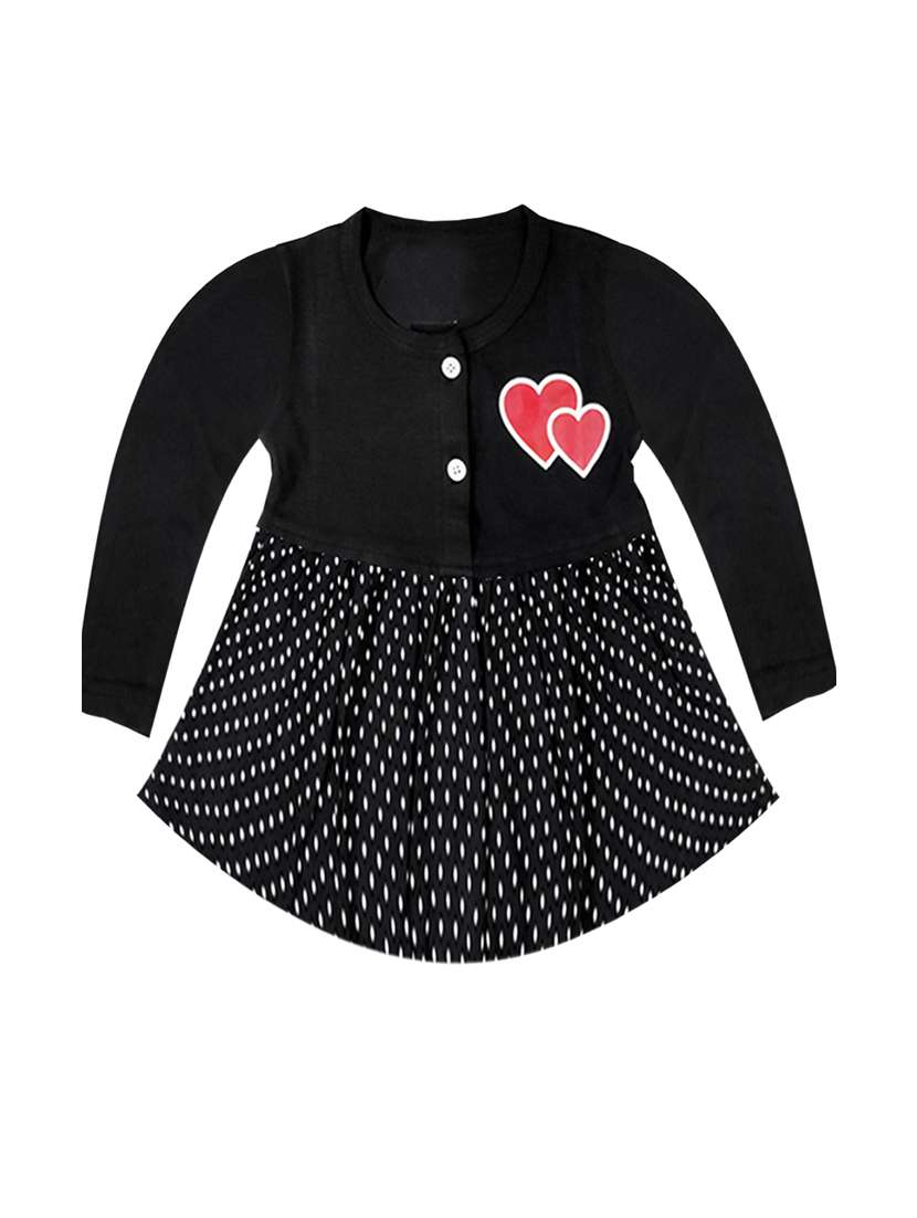 pack of 3 printed cotton blend frock - 21338366 -  Standard Image - 4