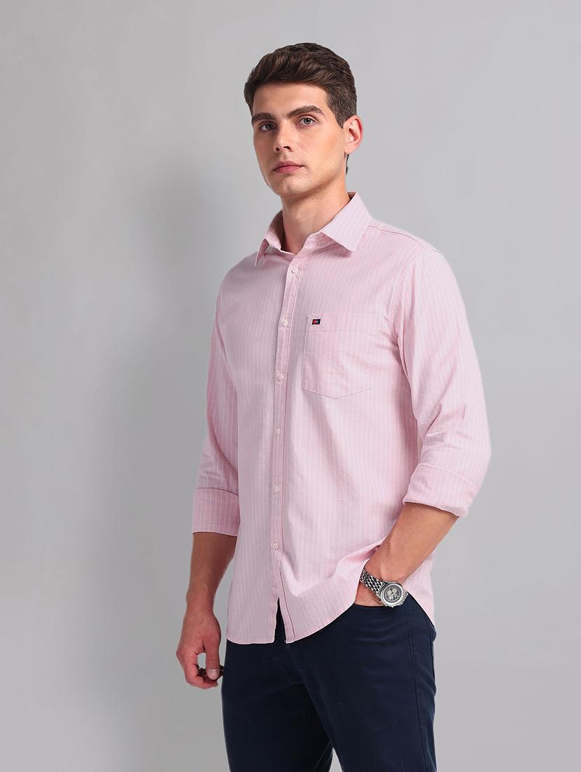 men striped cotton casual shirt - 21338406 -  Standard Image - 1