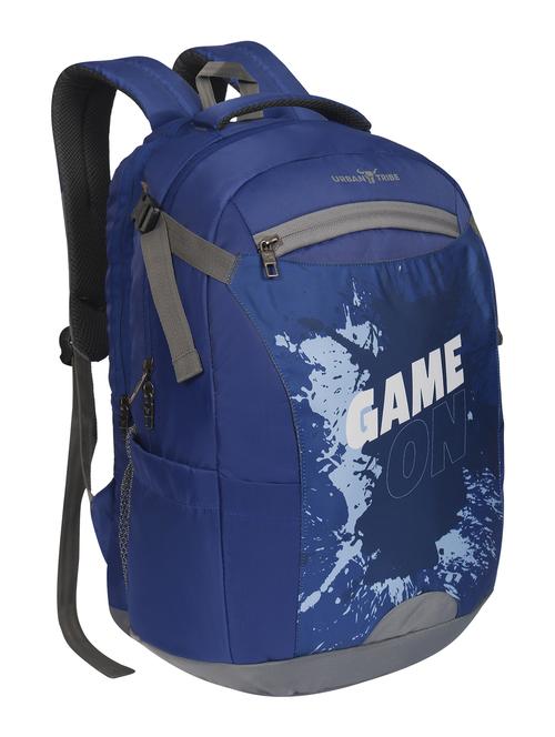 blue solids fashion backpack - 21339353 - Standard Image - 0