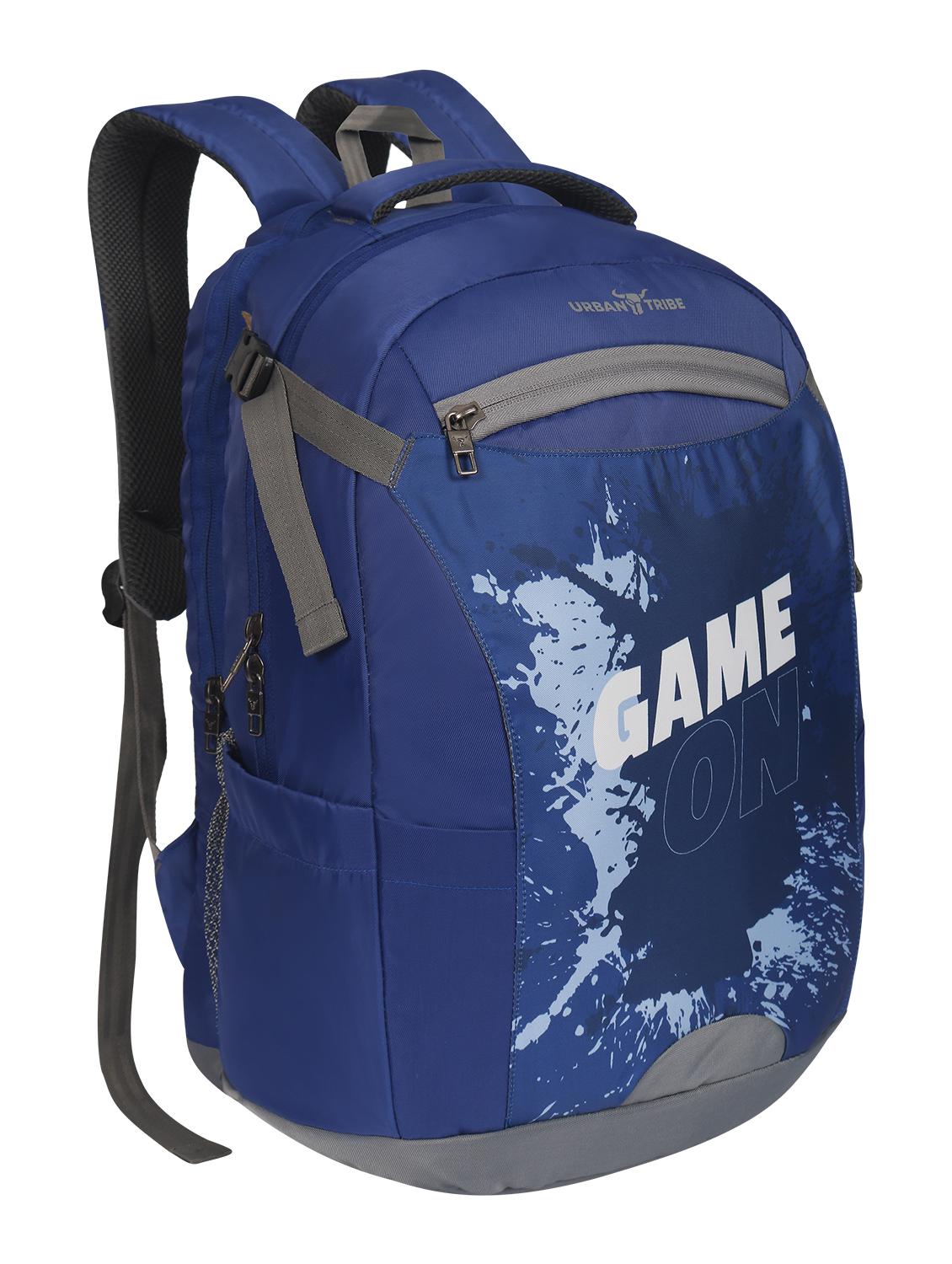 blue solids fashion backpack - 21339353 - Zoom Image - 0