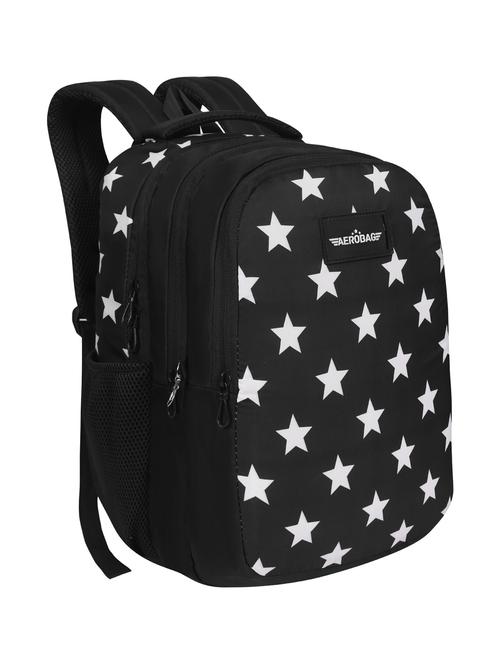 black printed backpack - 21339355 -  Standard Image - 0