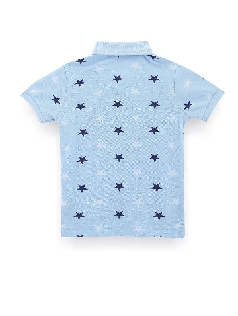 boys purist blue cotton t-shirt - 21339378 -  Standard Image - 1