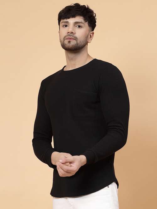 men plain round neck t-shirt - 21339598 -  Standard Image - 0