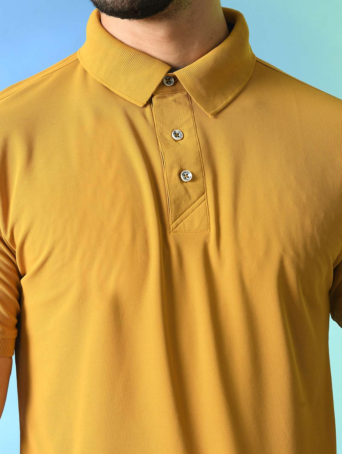 men solid polo t-shirt - 21340531 -  Standard Image - 4