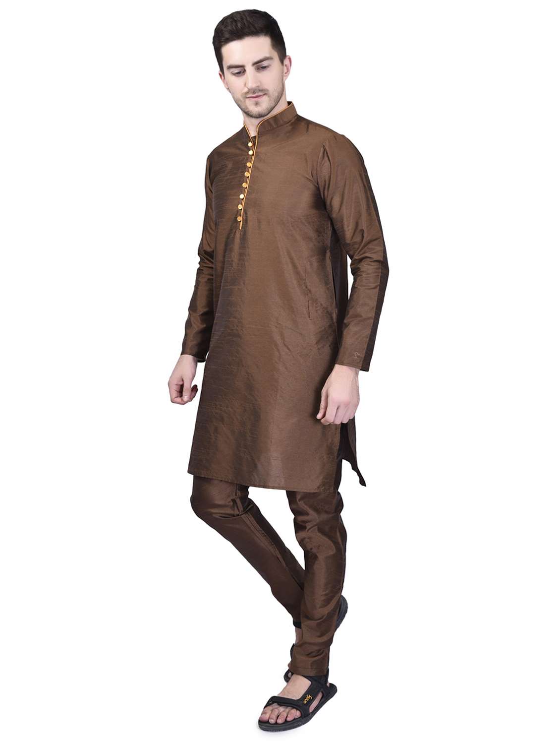 mens kurta pyjama ethnic wear set - 21340668 - Standard Image - 1
