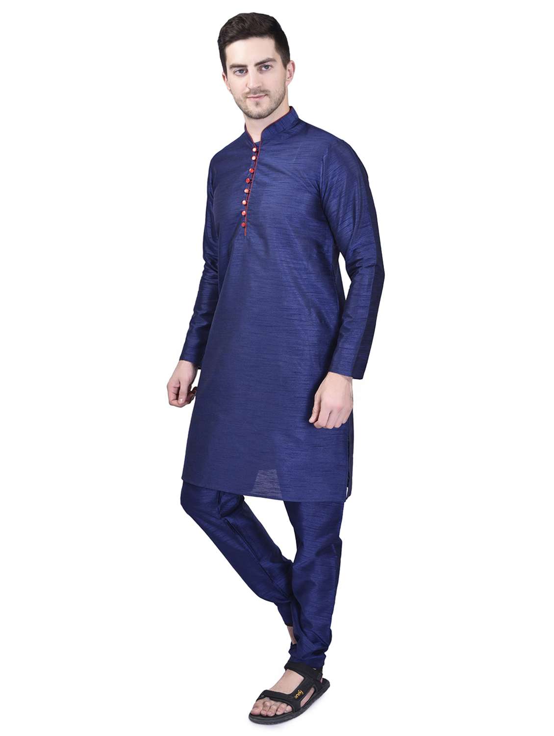 mens kurta pyjama ethnic wear set - 21340675 - Standard Image - 1