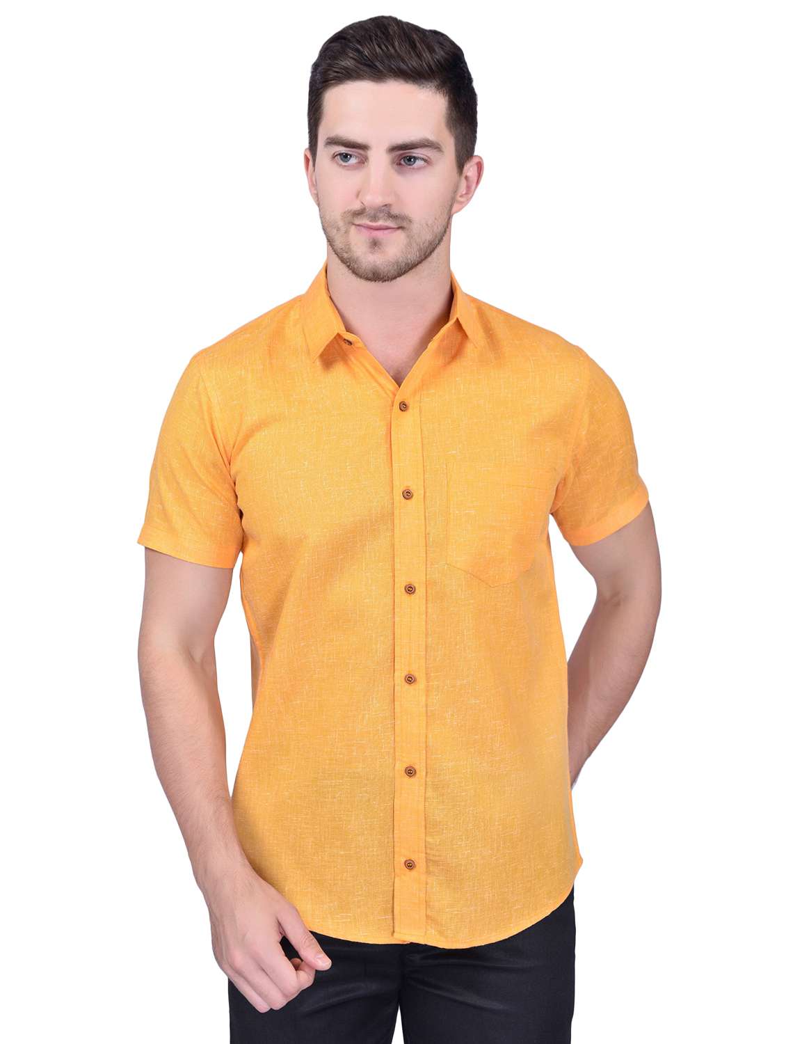 pack of 2 solid casual shirts - 21340784 -  Standard Image - 1