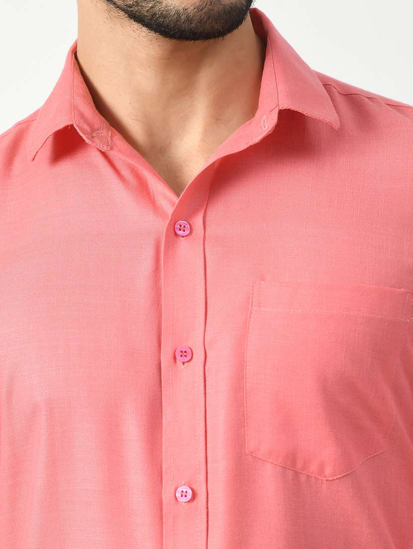 men solid casual shirt - 21340812 -  Standard Image - 4