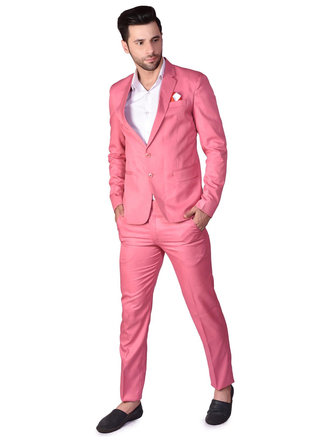 men solids single breasted casual blazer - 21340819 - Standard Image - 1