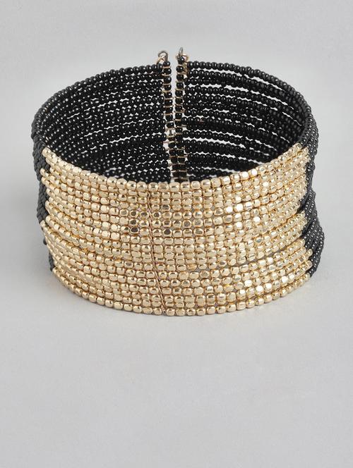 black metal bangle bracelet - 21341476 - Standard Image - 0