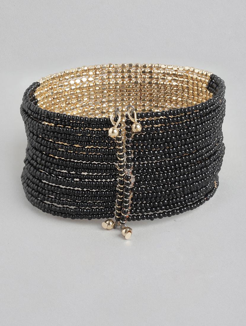 black metal bangle bracelet - 21341476 - Standard Image - 1