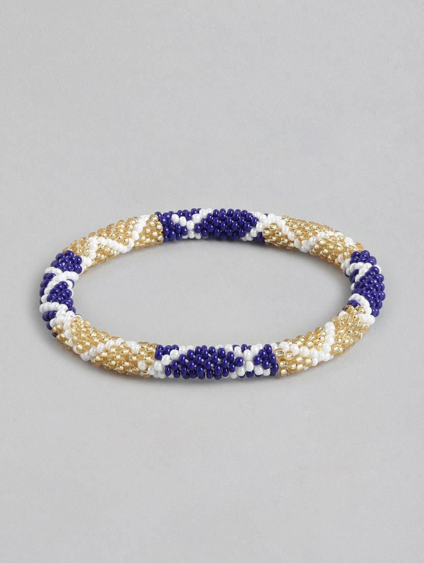 multi coloured metal bangle bracelet - 21341484 - Standard Image - 1