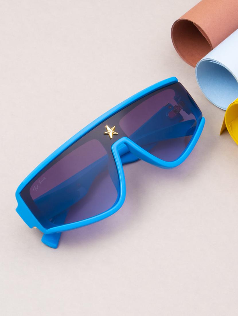ted smith uv protection shield sunglasses for men & women  stylish trending fashion - 21341570 -  Zoom Image - 0