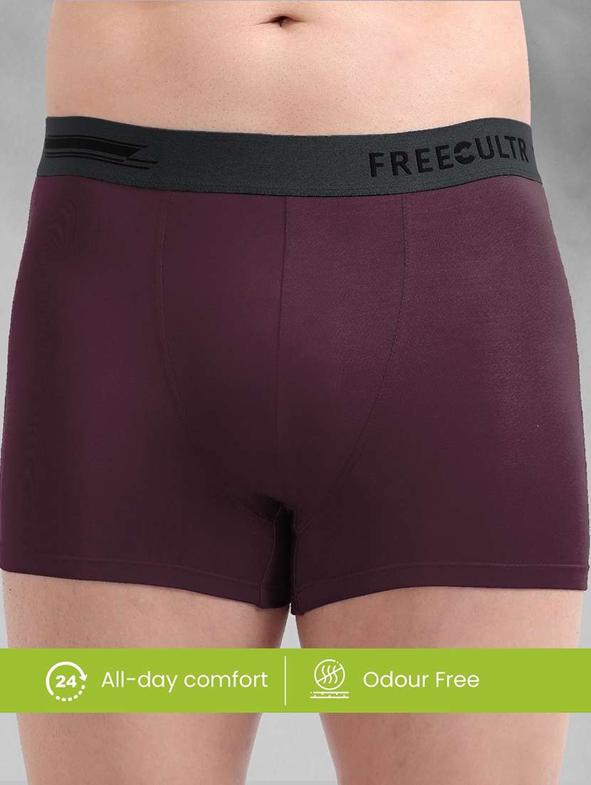 men solid trunks brief - 21342450 -  Standard Image - 1