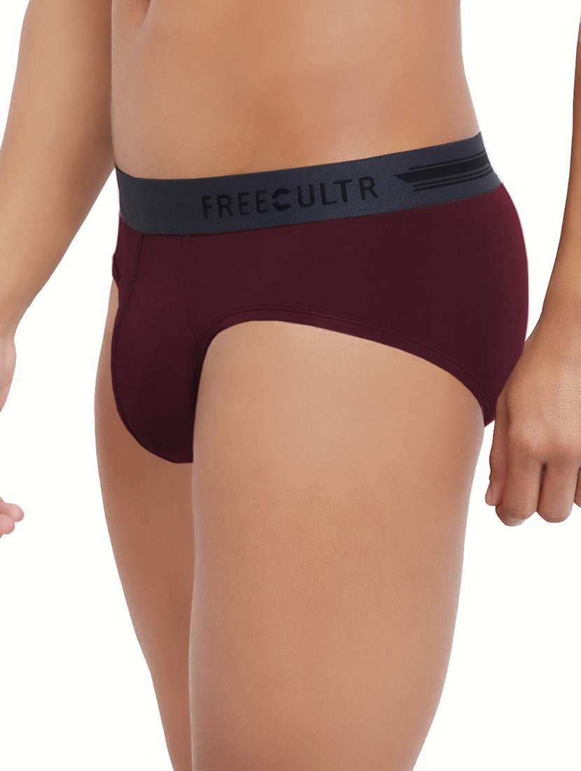 men solid modal hipster brief - 21342501 -  Standard Image - 1