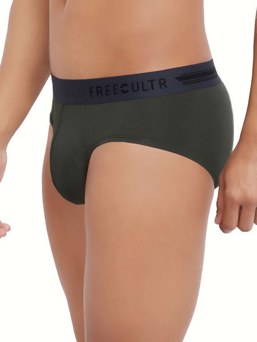 men solid modal hipster brief - 21342515 -  Standard Image - 1