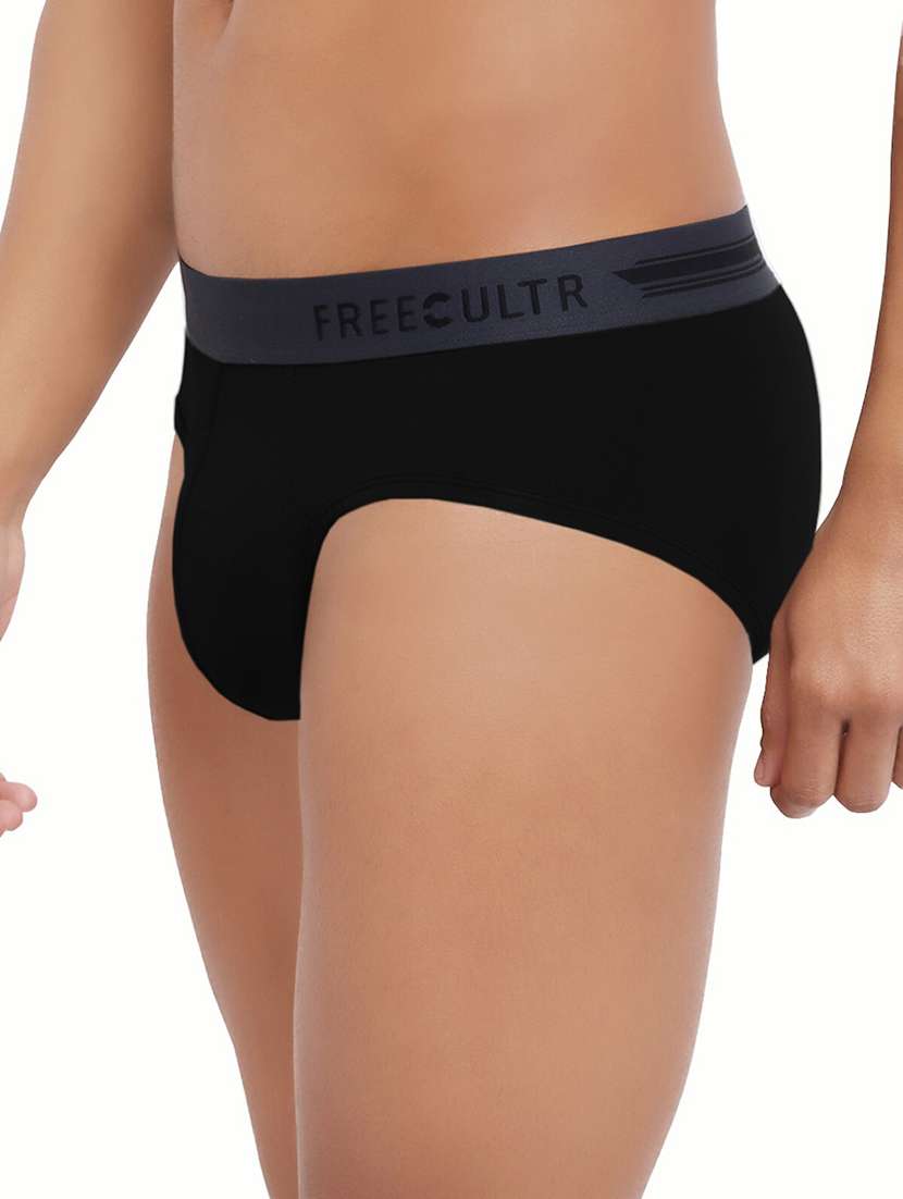 men solid modal hipster brief - 21342524 -  Standard Image - 1