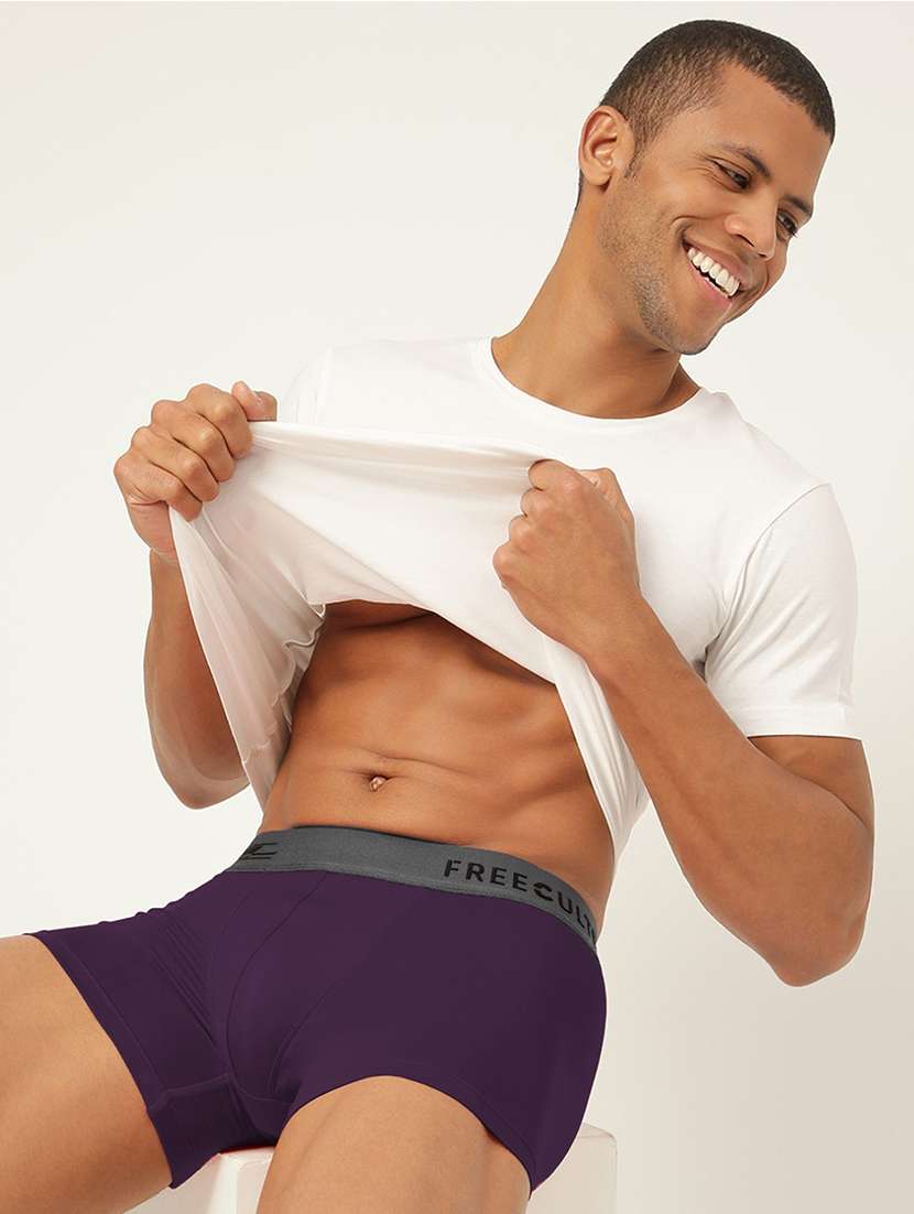 men solid trunks combo - 21342548 -  Standard Image - 4