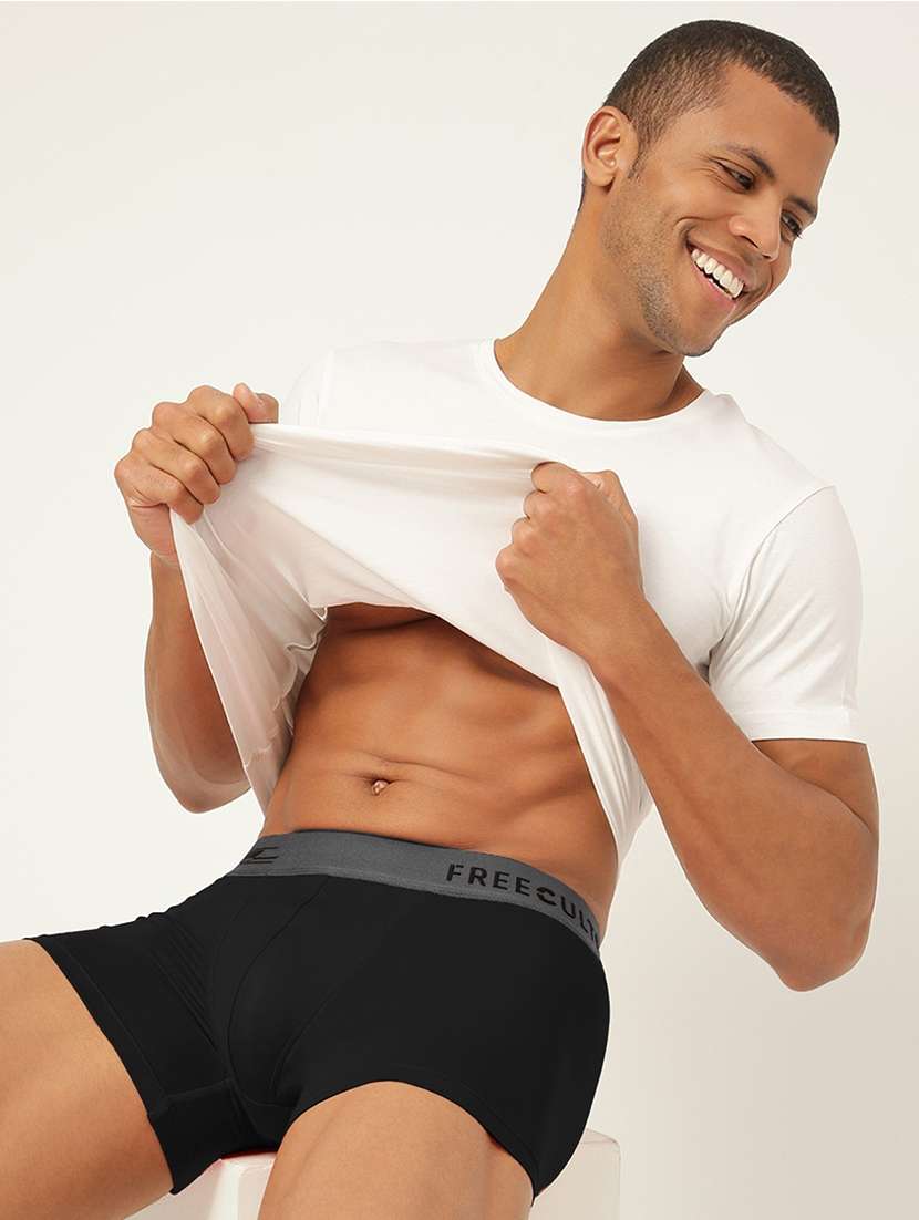 men solid trunks combo - 21342567 -  Standard Image - 4