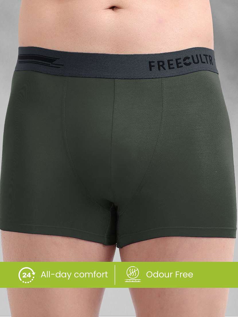 men solid trunks combo - 21342622 -  Standard Image - 1