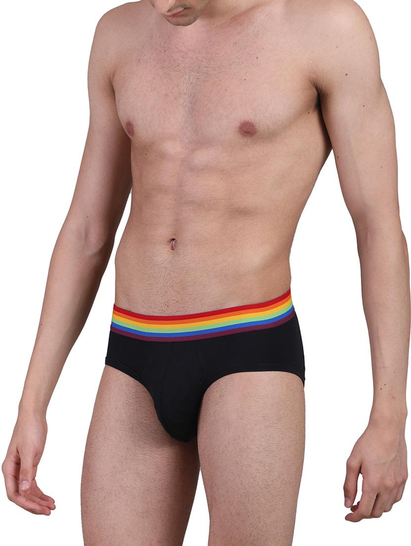 men solid modal hipster brief - 21342726 - Standard Image - 1