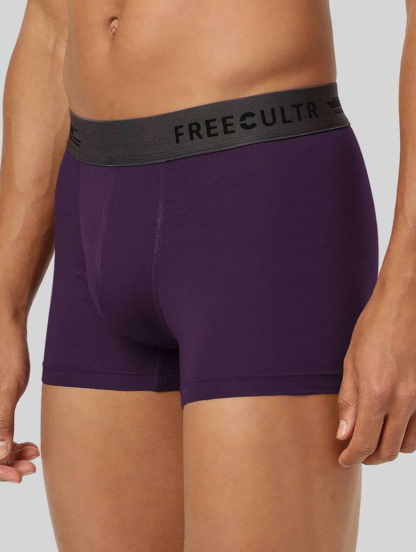 men solid trunks combo - 21342762 -  Standard Image - 1