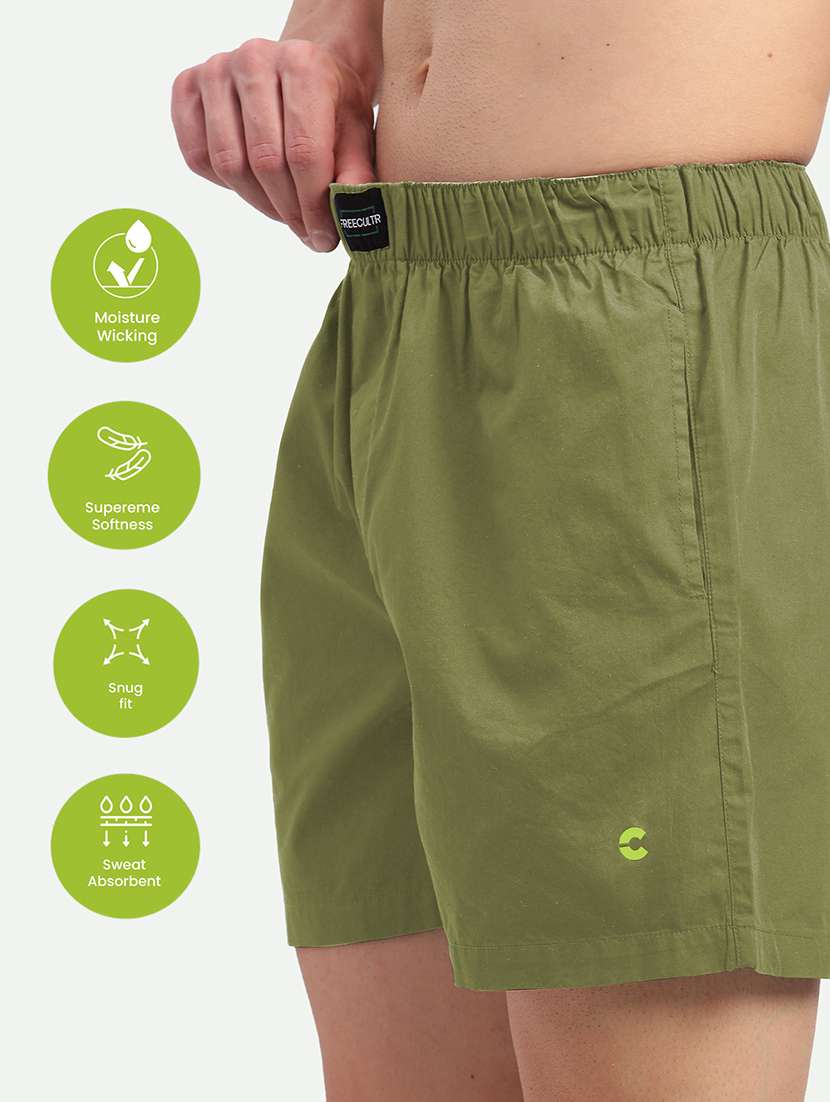 men's solid boxers combo - 21343068 -  Standard Image - 1