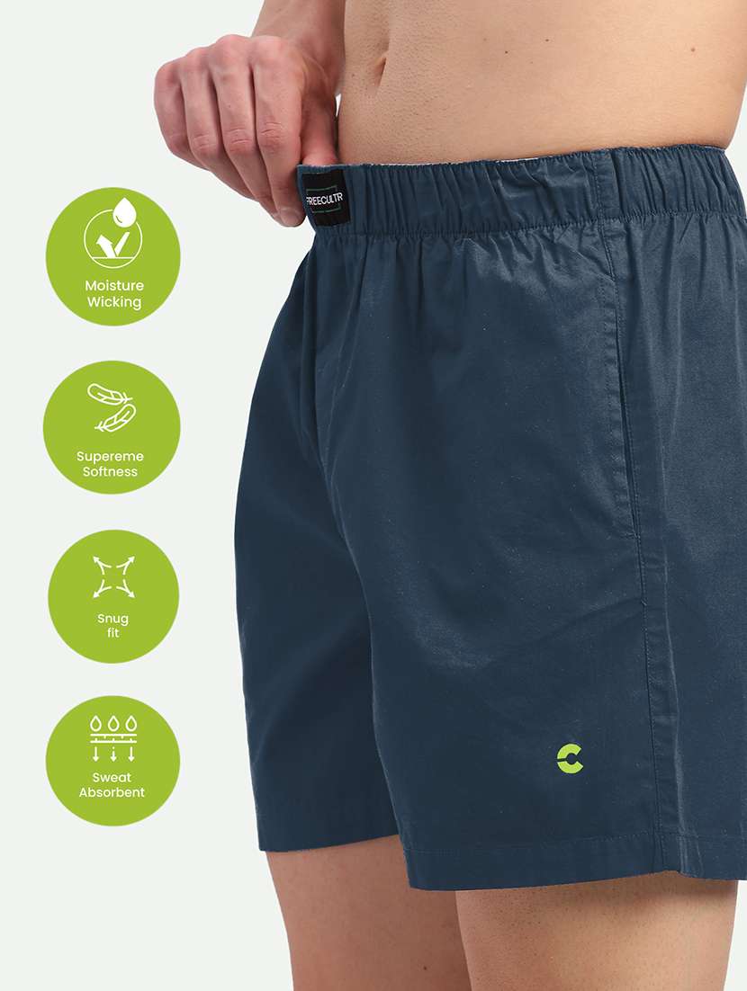 men's solid boxers combo - 21343078 -  Standard Image - 1