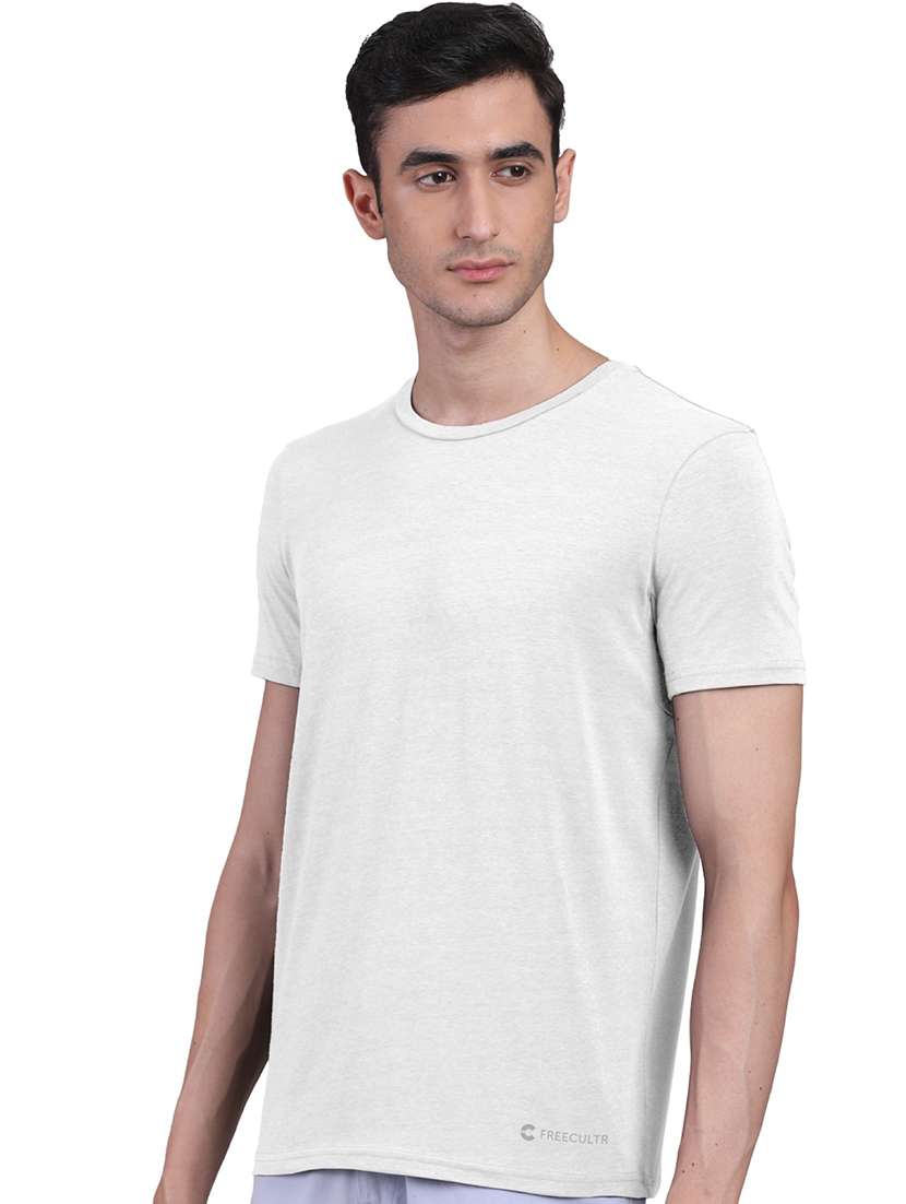 men's solid round neck t-shirt combo - 21343081 -  Standard Image - 1