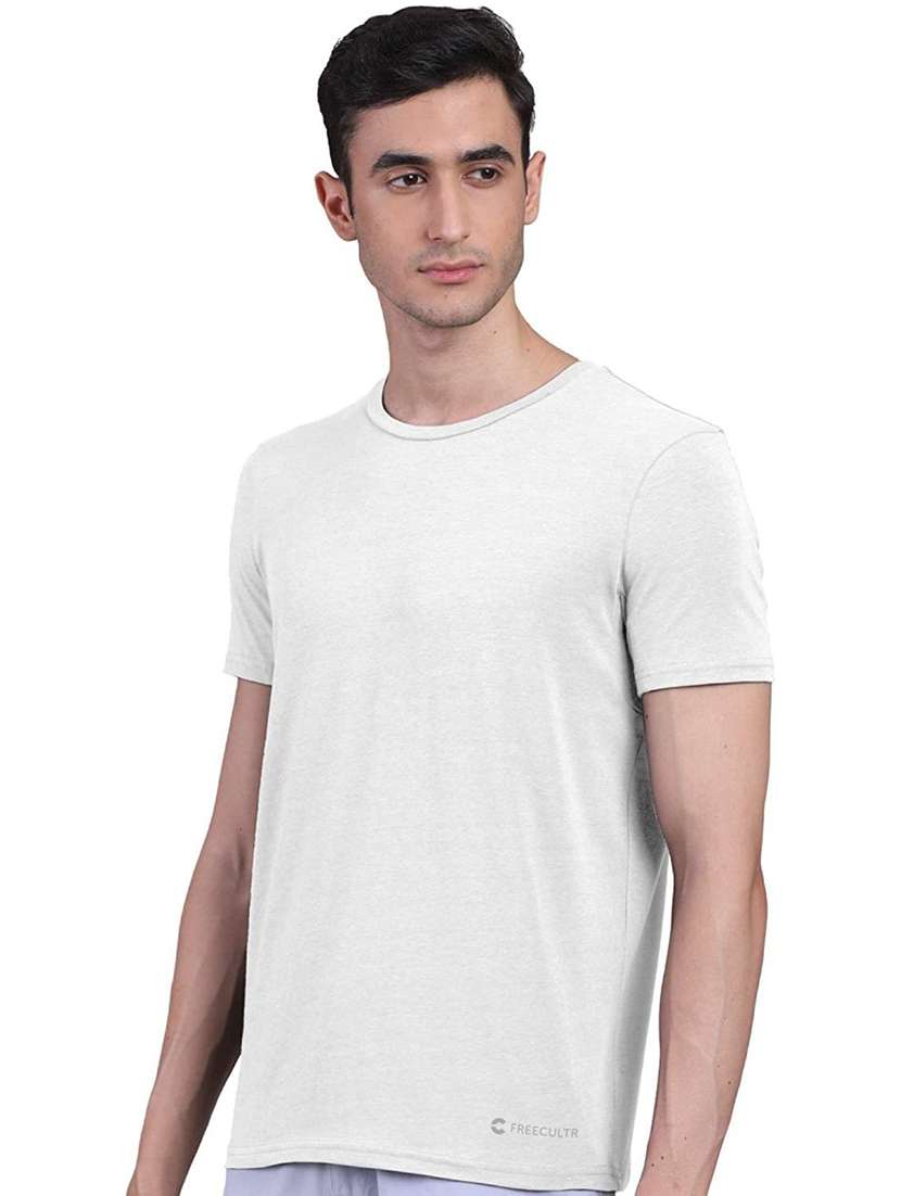 men's solid round neck t-shirt combo - 21343134 -  Standard Image - 1